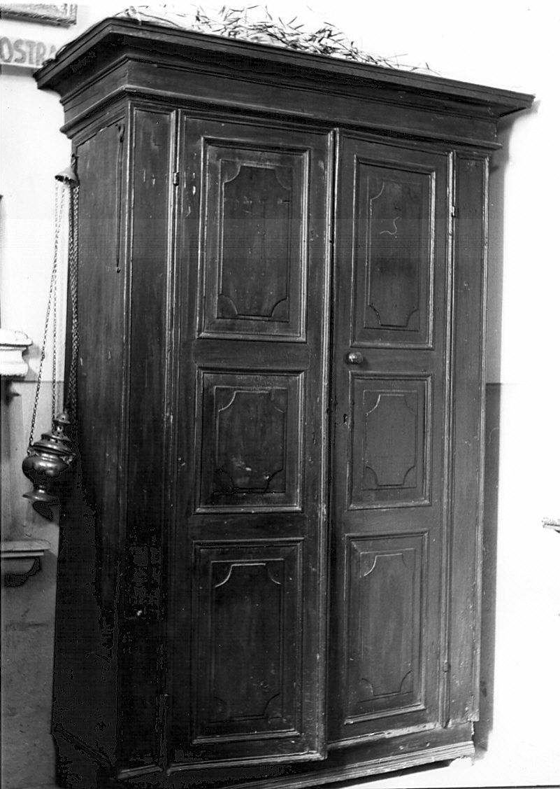 armadio, opera isolata - bottega bergamasca (sec. XIX)