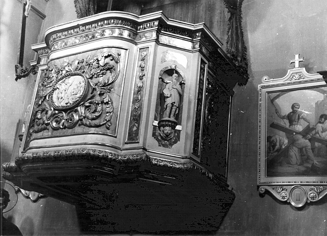 Mosè (statuetta, elemento d'insieme) di Cotti Bernardino (sec. XVIII)