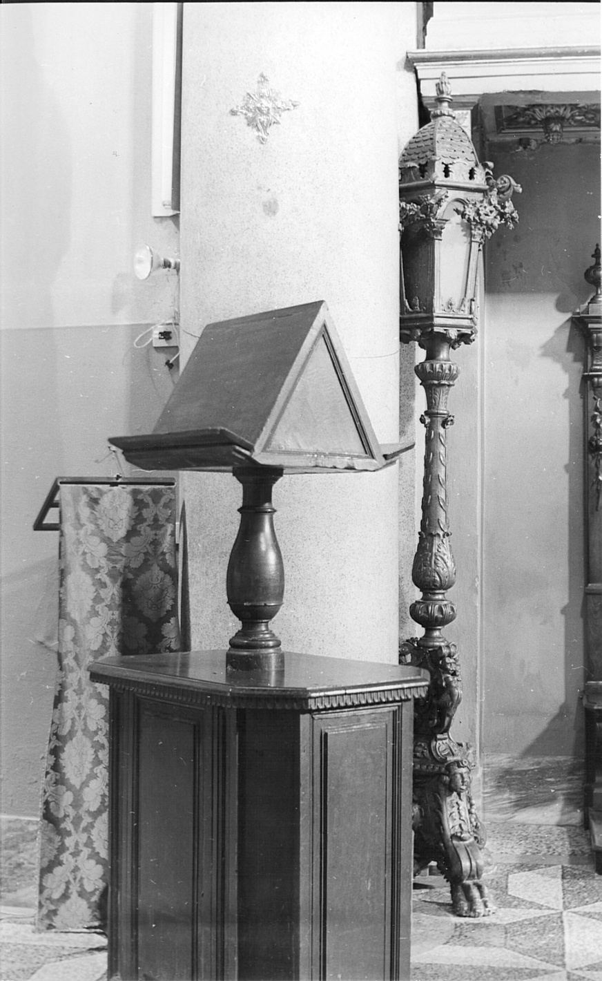 leggio, opera isolata - bottega bergamasca (sec. XIX)