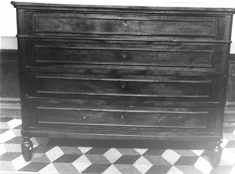 cassettone, opera isolata - bottega bergamasca (sec. XIX)