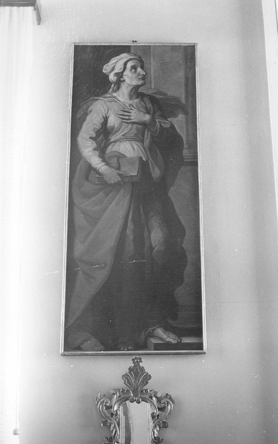 Sant'Anna (dipinto, pendant) di Ceresa Carlo (scuola) (sec. XVII)