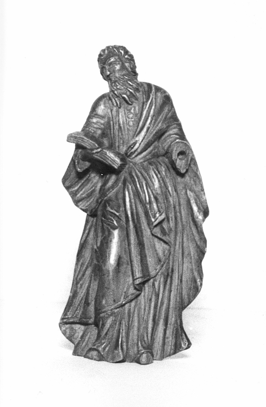 San Marco (?) (statuetta, serie) - bottega lombarda (seconda metà sec. XVIII)