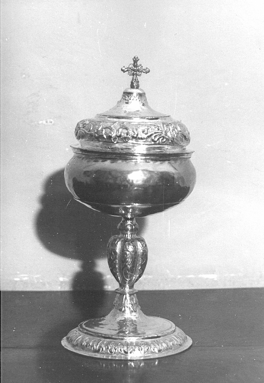 pisside, opera isolata - bottega bergamasca (prima metà sec. XIX)