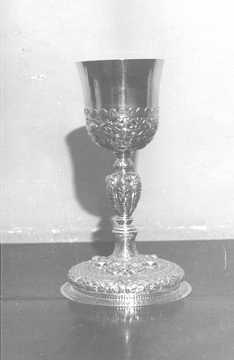 calice, opera isolata - bottega bergamasca (fine sec. XVIII)