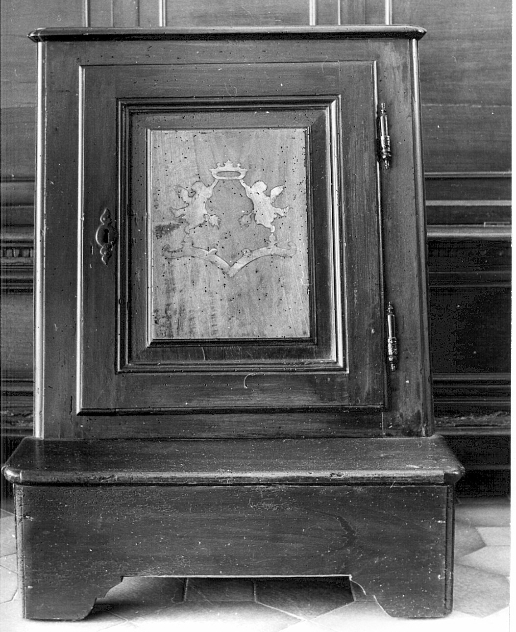 inginocchiatoio, opera isolata - bottega bergamasca (sec. XVIII)