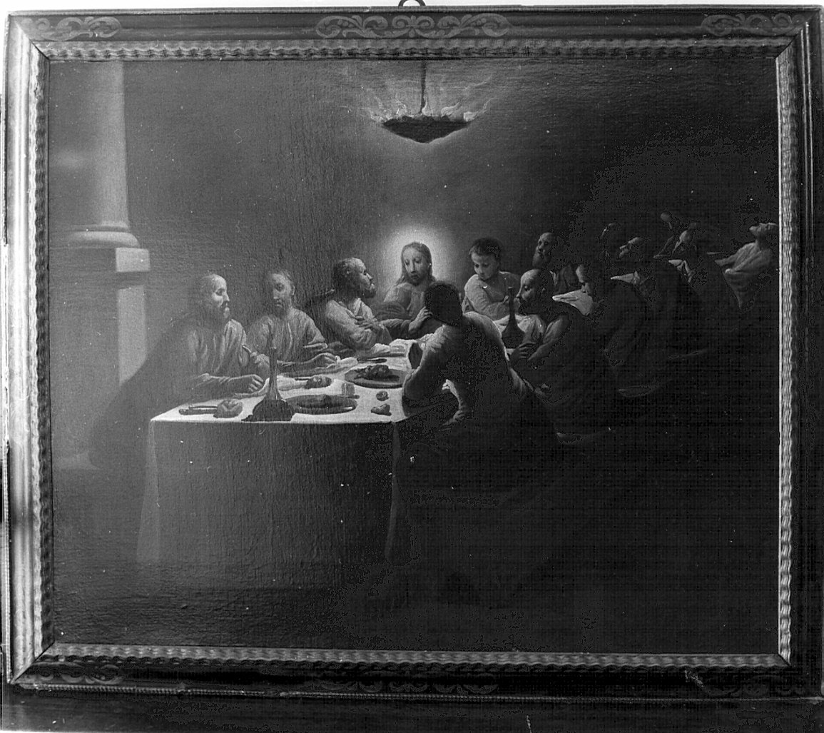 ultima cena (dipinto, opera isolata) di Cifrondi Antonio (attribuito) (sec. XVIII)