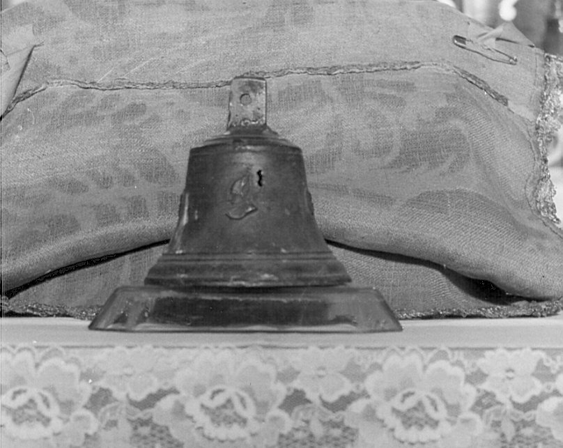 campanello d'altare, opera isolata - bottega bergamasca (sec. XIX)