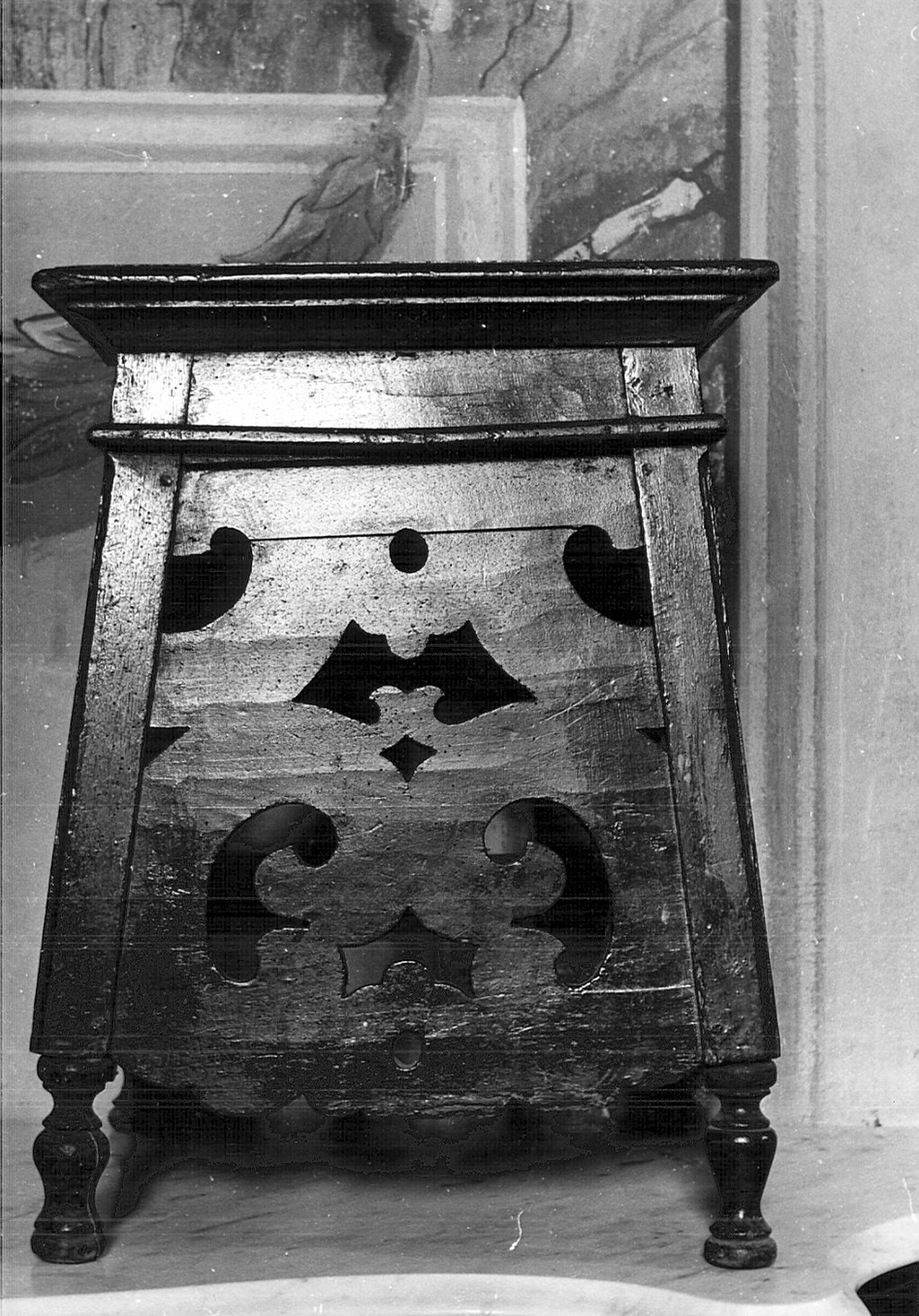 sgabello, serie - bottega bergamasca (sec. XIX)