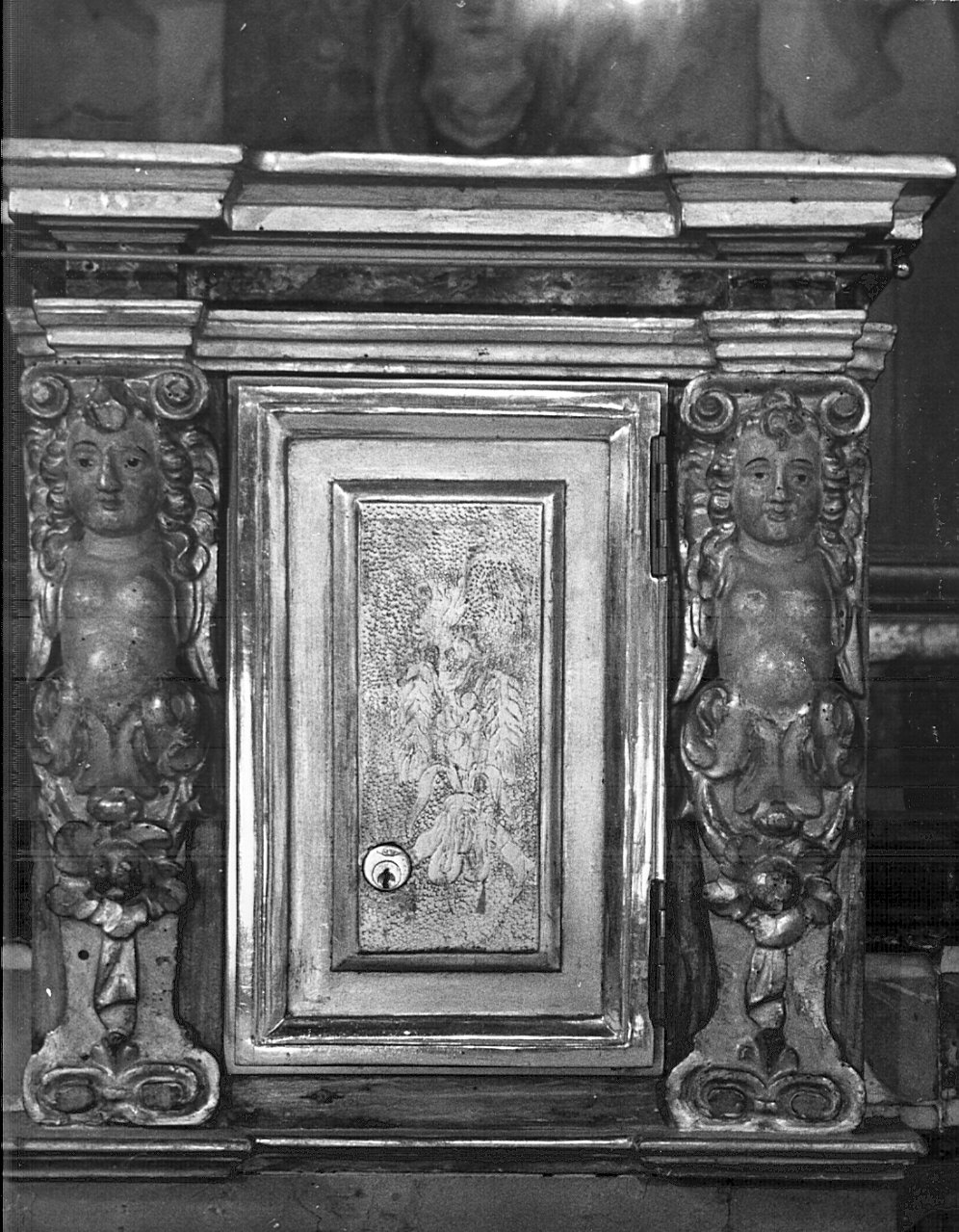 tabernacolo, opera isolata - bottega bergamasca (prima metà sec. XVII)