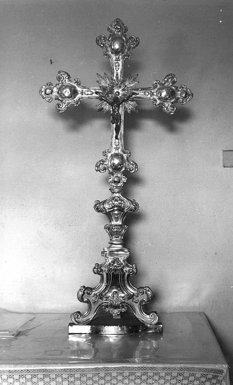 crocifisso, opera isolata - bottega bergamasca (sec. XIX)