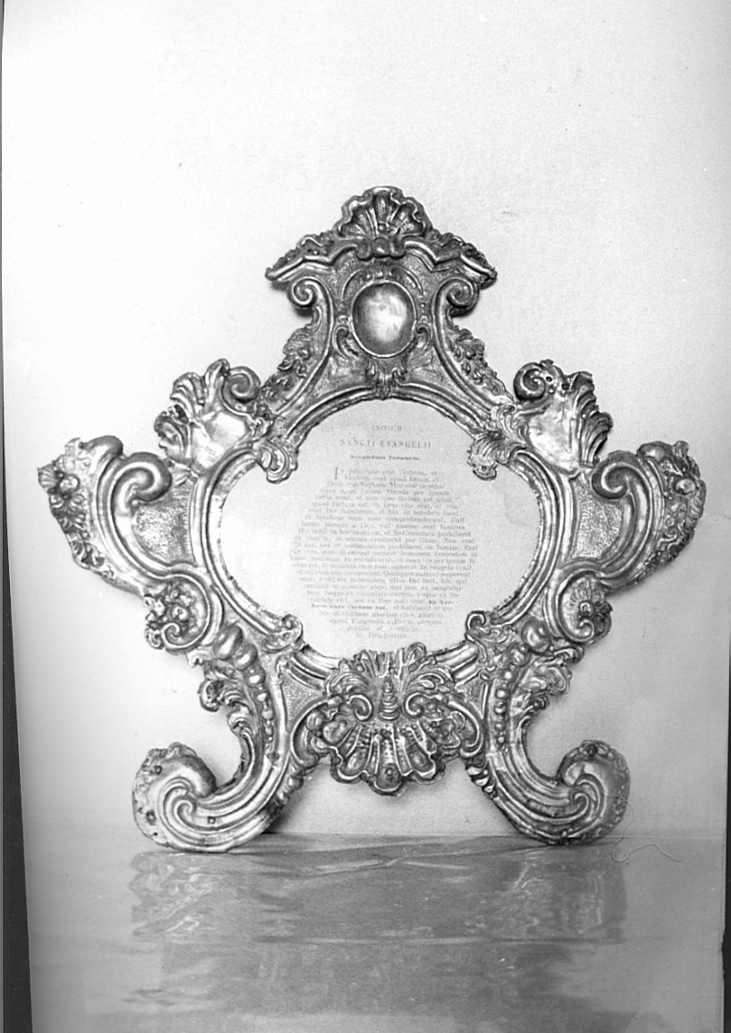 cartagloria, opera isolata - bottega bergamasca (sec. XVIII)