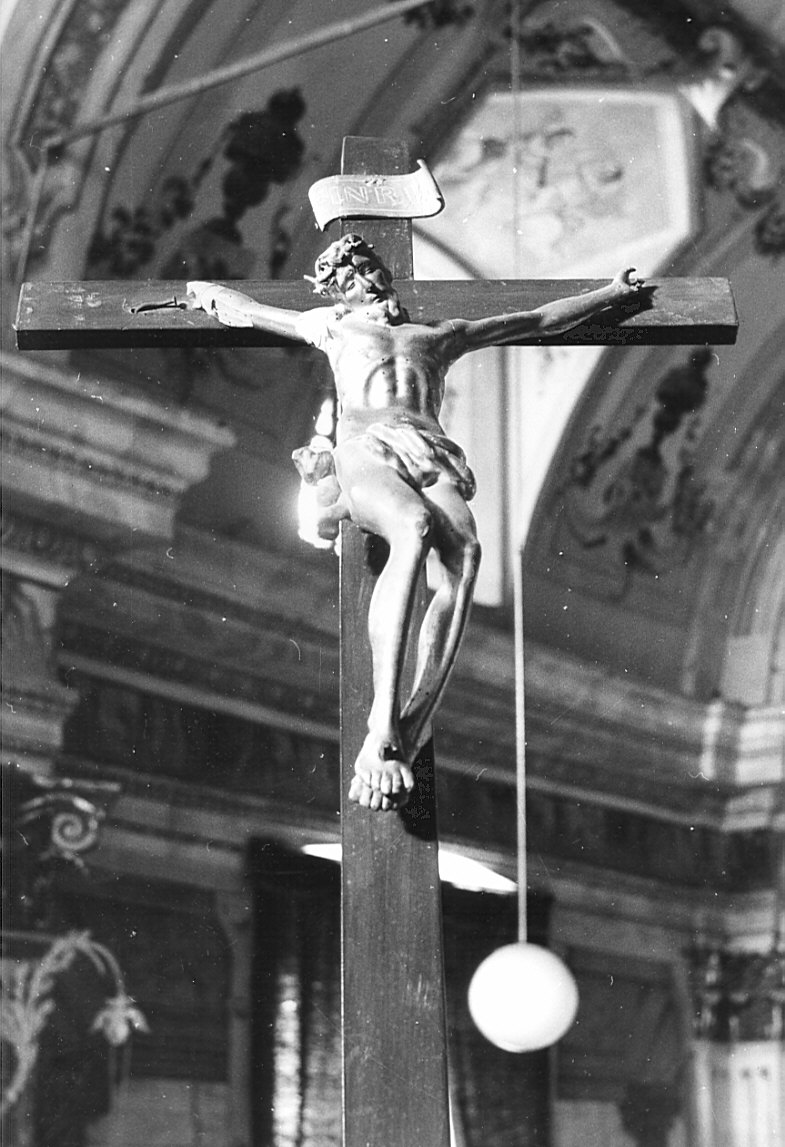 crocifisso, opera isolata - bottega bergamasca (sec. XIX)