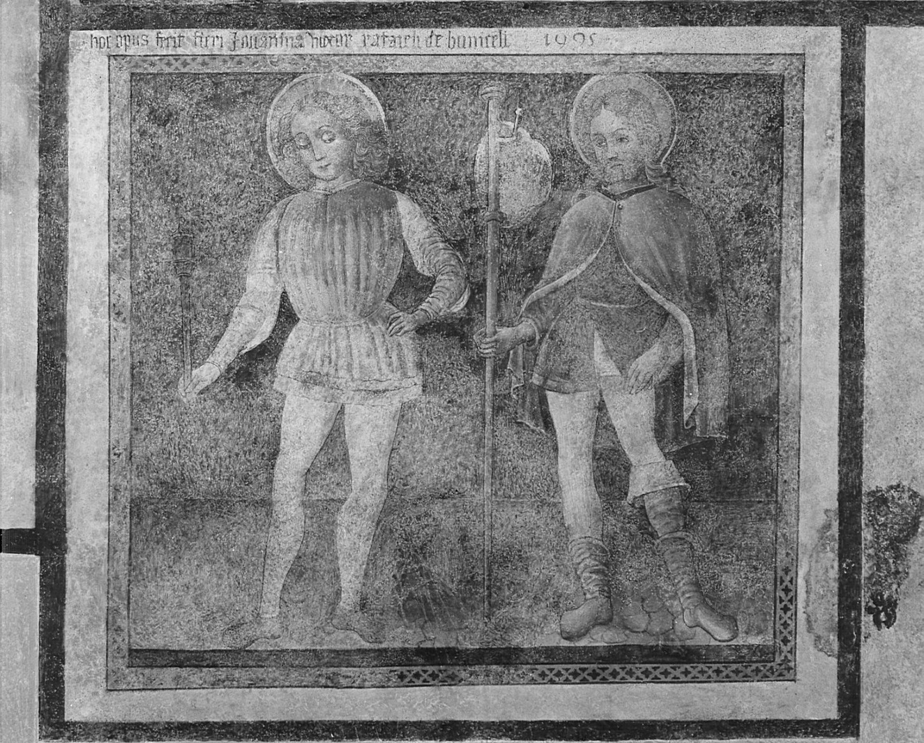 San Defendente/ San Rocco (dipinto, opera isolata) - ambito bergamasco (sec. XV)