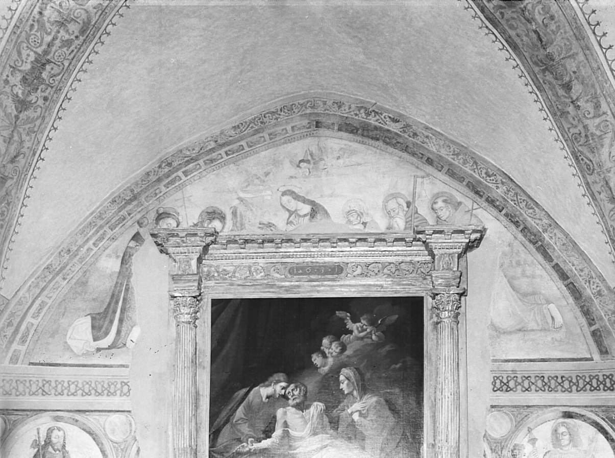 Madonna con Santi (dipinto, opera isolata) - ambito bergamasco (sec. XV)