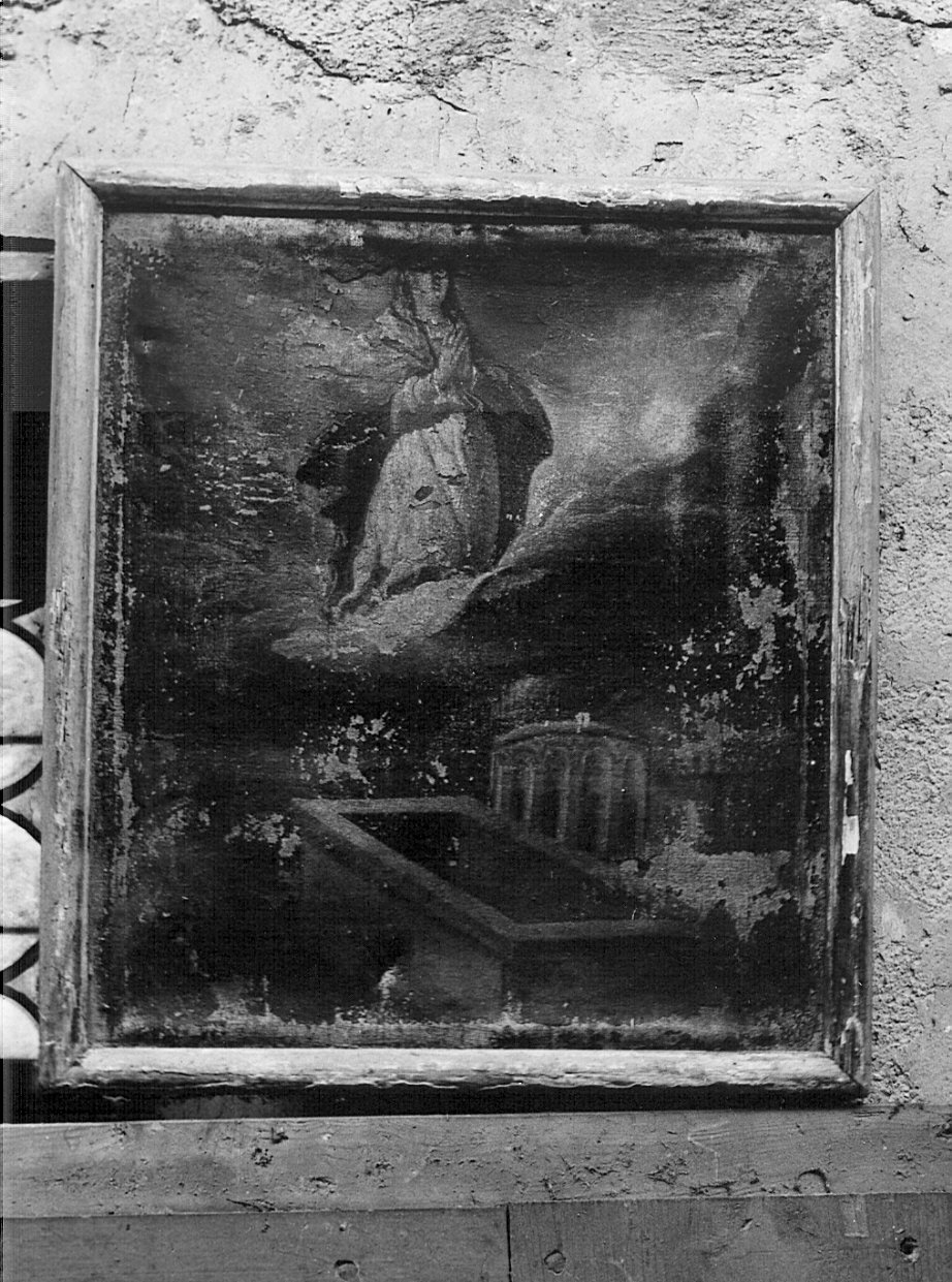 Santa (?) (dipinto, opera isolata) - ambito bergamasco (sec. XIX)