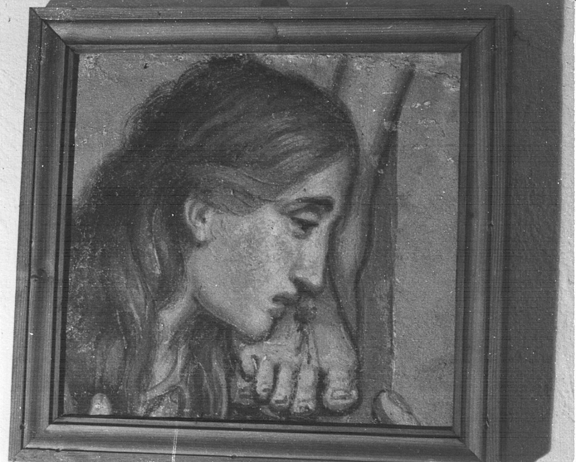 Santa Maria Maddalena (dipinto, frammento) di Brighenti Giovanni Battista (attribuito) (sec. XIX)