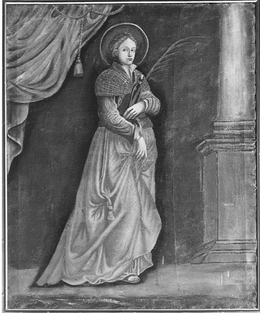 Sant'Apollonia (dipinto, opera isolata) - ambito bergamasco (sec. XVII)