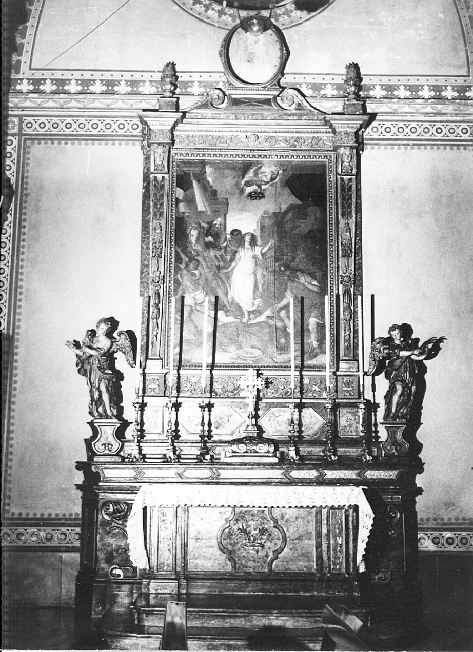 altare, complesso decorativo - ambito lombardo (sec. XVII)