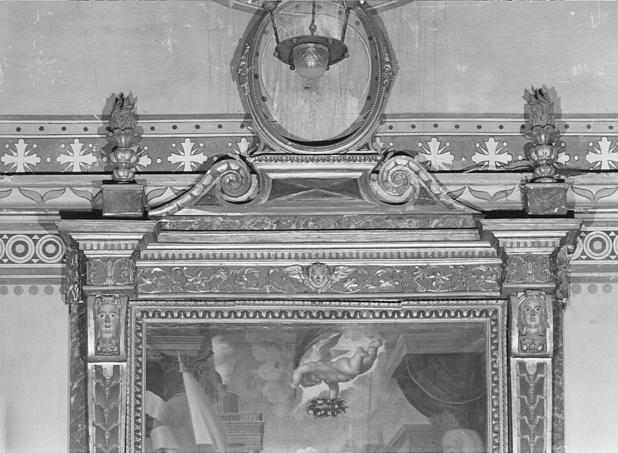 ancona, complesso decorativo - ambito lombardo (sec. XVII)