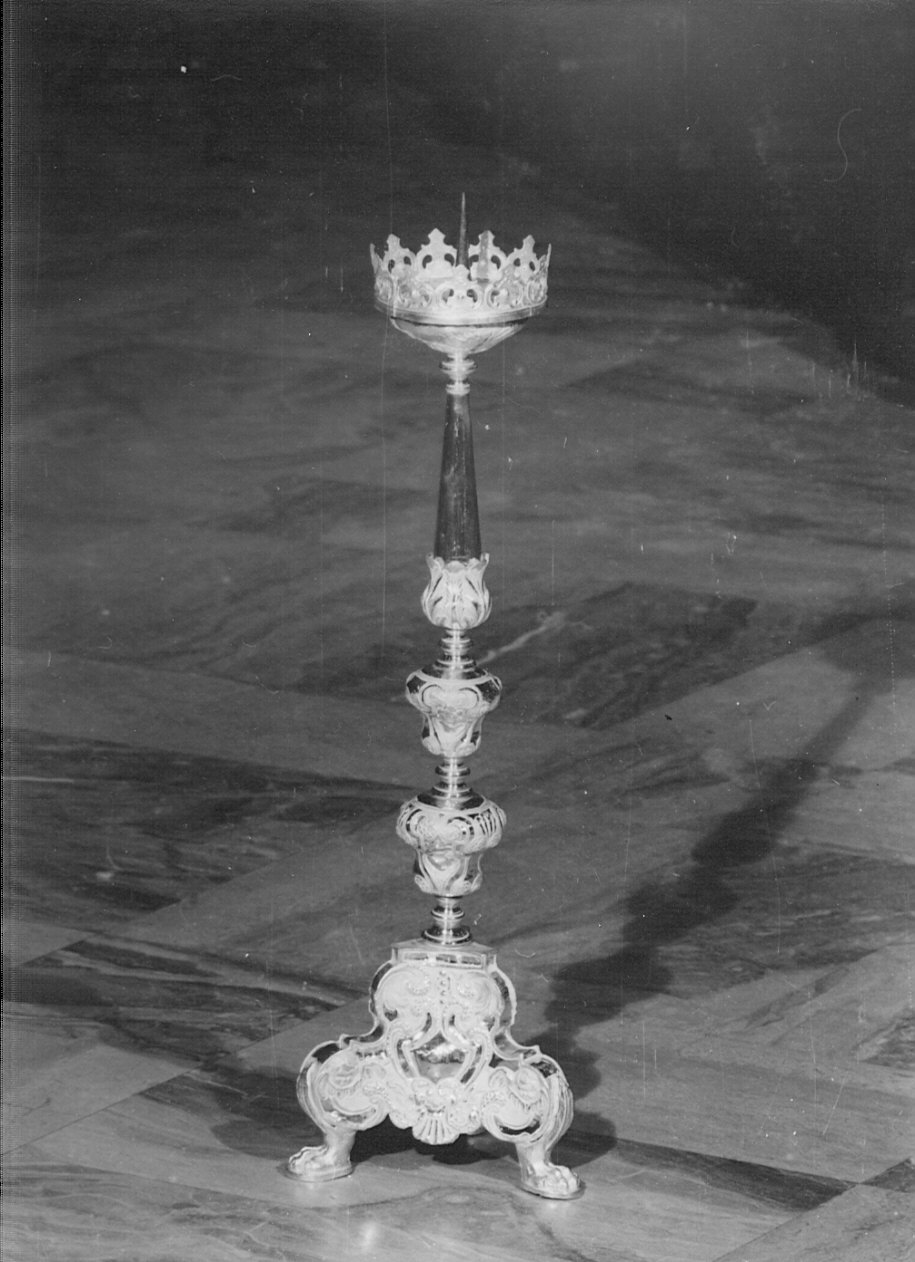 candeliere, serie - bottega lombarda (sec. XIX)