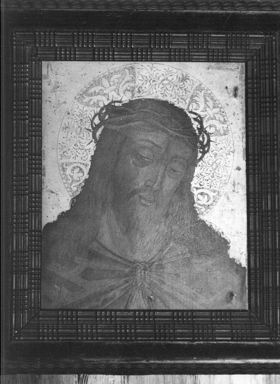 Ecce Homo (dipinto, opera isolata) - ambito bergamasco (sec. XVI)