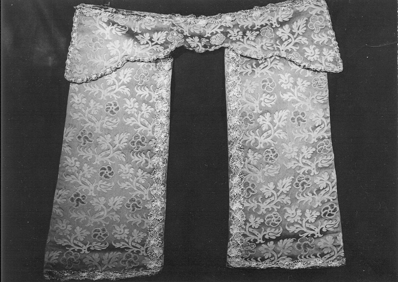 conopeo di tabernacolo, opera isolata - manifattura lombarda (sec. XIX)