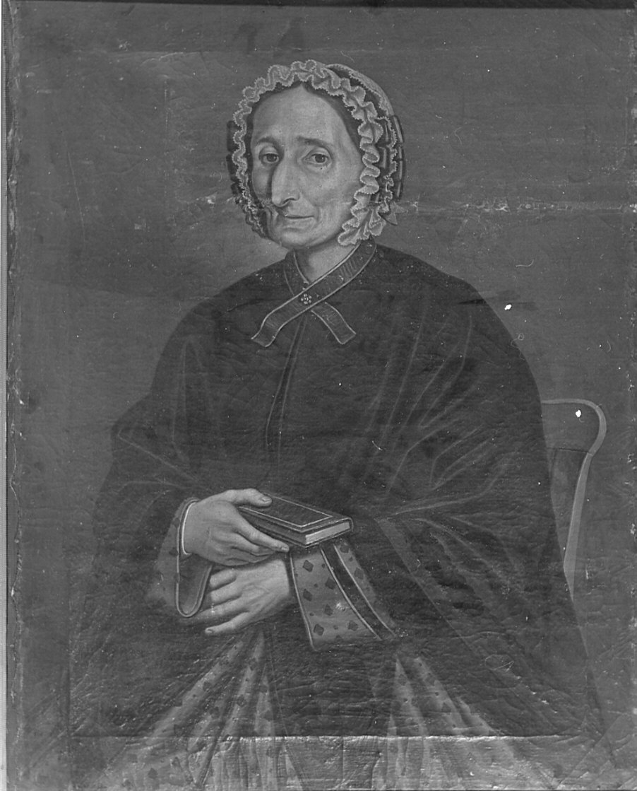 ritratto di Teresa Marinoni Benefattrice (dipinto, opera isolata) di Brighenti Antonio (attribuito) (sec. XIX)