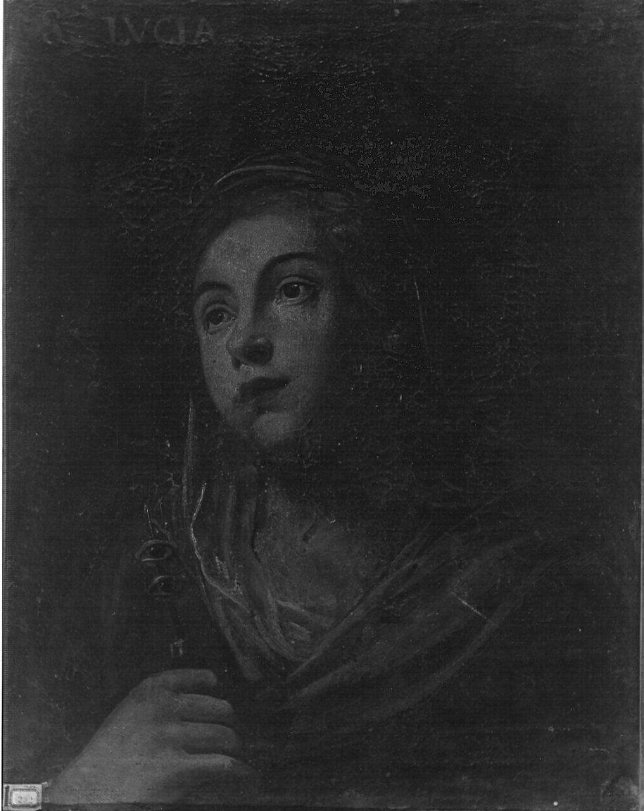 Santa Lucia (dipinto, opera isolata) di Carpioni Giulio (attribuito) (secondo quarto sec. XVII)