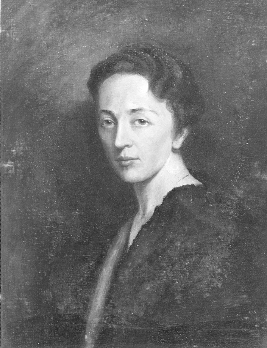 ritratto di donna (dipinto, opera isolata) di Trussardi Volpi Giovanni (secc. XIX/ XX)