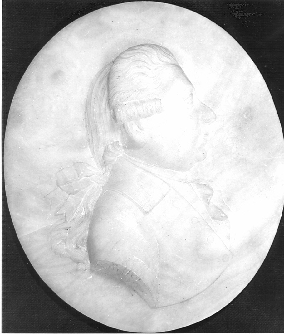 ritratto di Giovanni Battista Gallizioli (rilievo, pendant) di Kogler Mathias (attribuito) (primo quarto sec. XVIII)