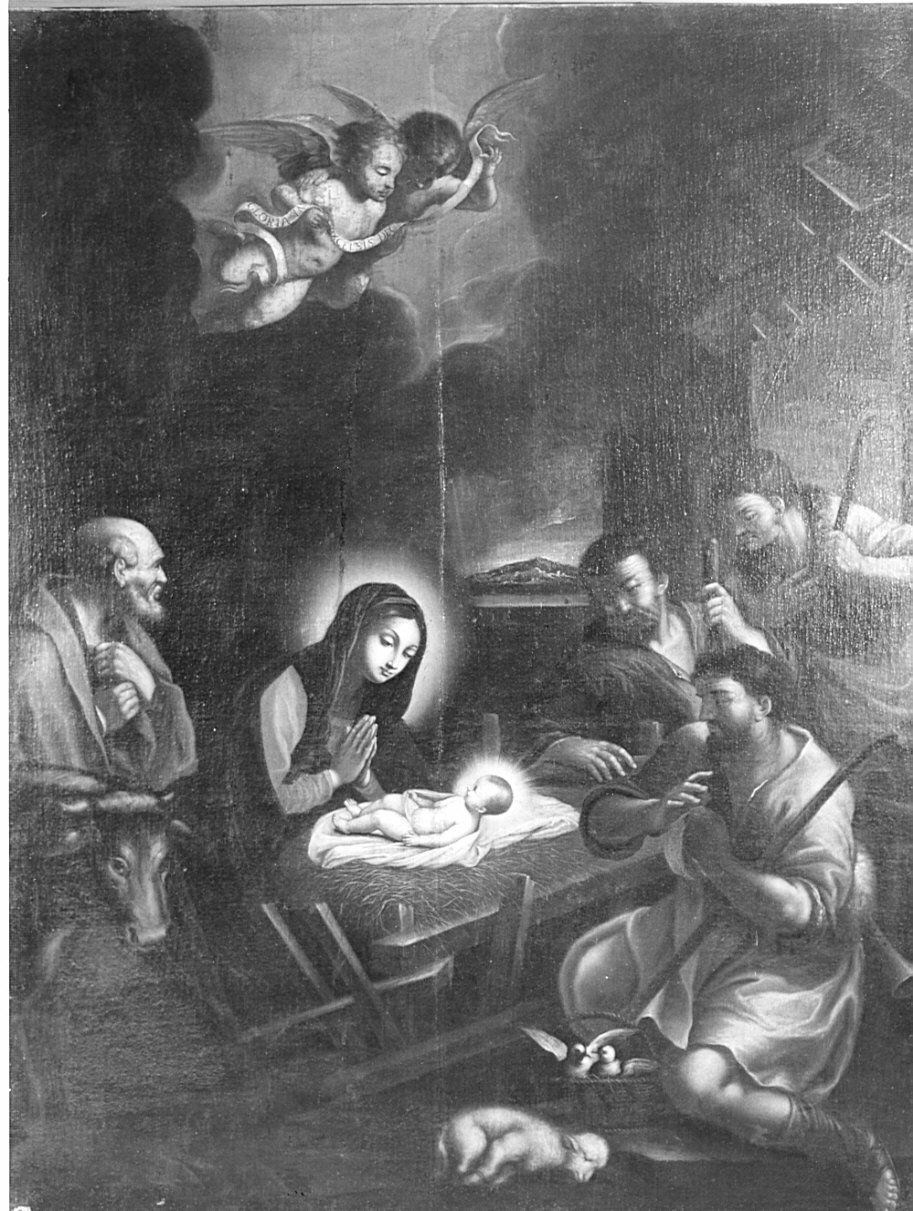 Sacra Famiglia (dipinto, opera isolata) - ambito veneto (sec. XVI)