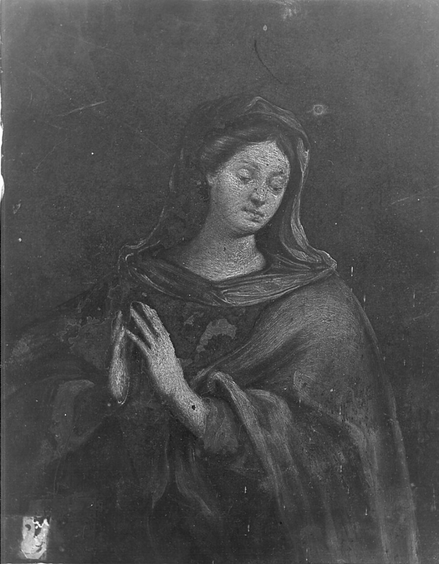 vergine (dipinto, opera isolata) di Ceresa Carlo (scuola) (seconda metà sec. XVII)