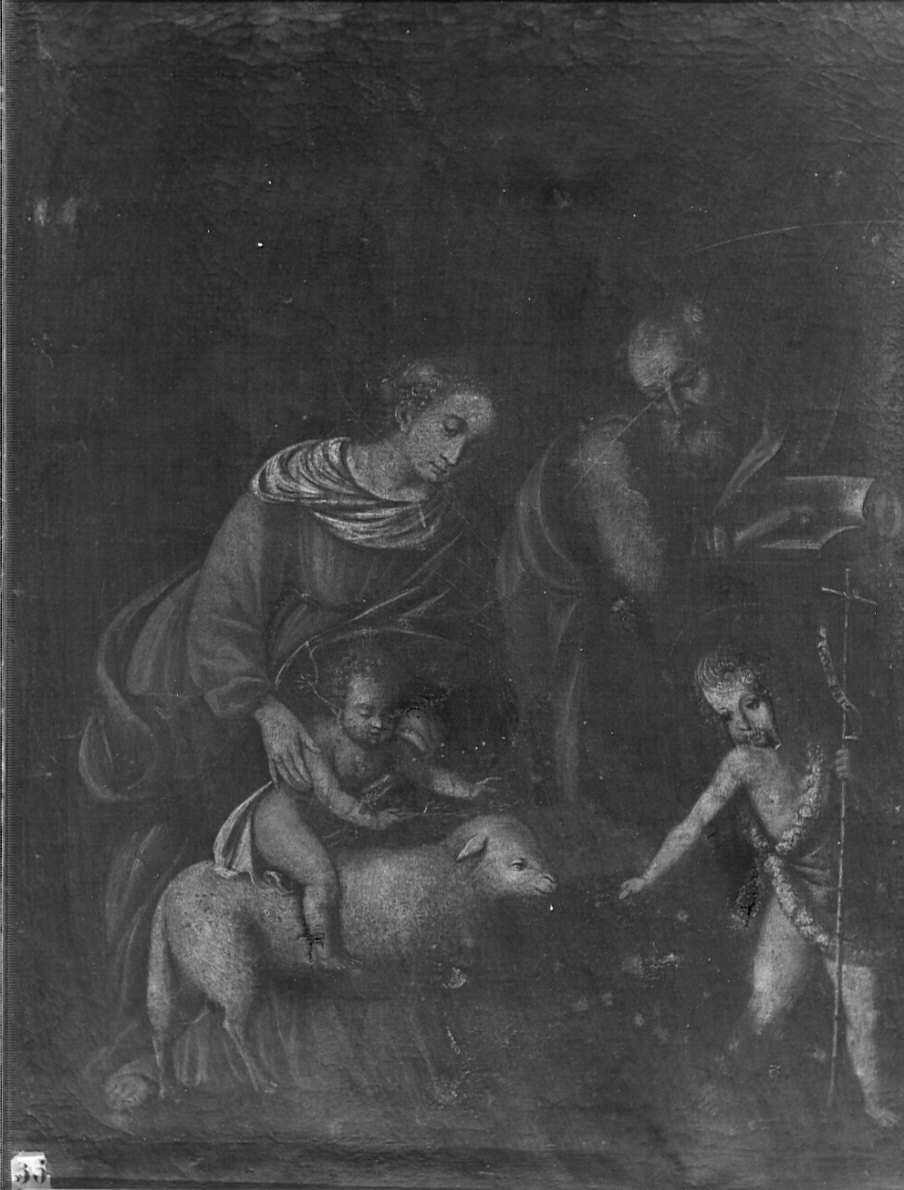 Madonna con Bambino e Santi (dipinto, opera isolata) di Ceresa Carlo (scuola) (fine sec. XVII)