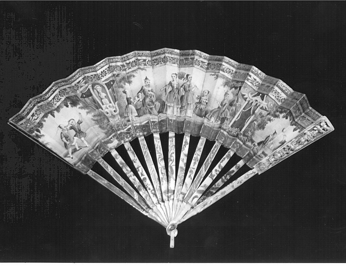 ventaglio, opera isolata - manifattura Italia settentrionale (seconda metà sec. XVIII)