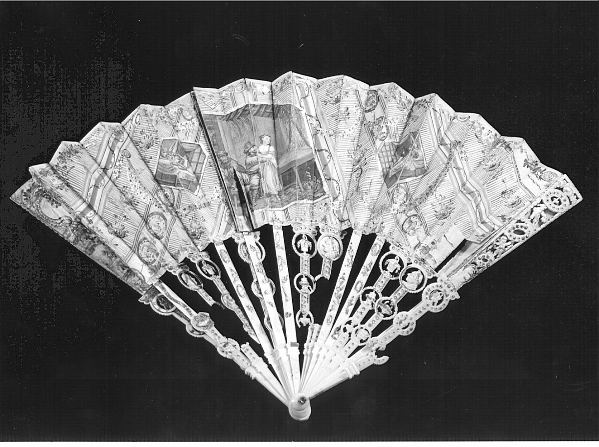 ventaglio, opera isolata - bottega Italia settentrionale (ultimo quarto sec. XVIII)