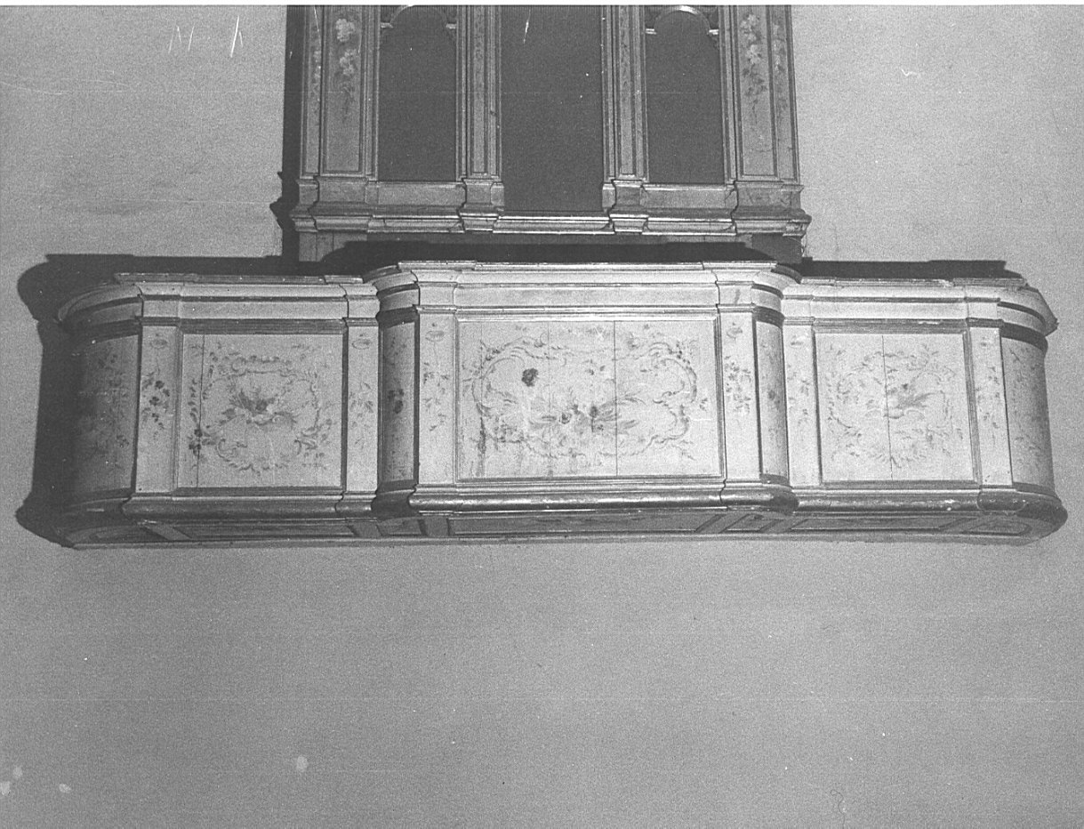 cantoria, opera isolata - bottega bergamasca (fine sec. XVIII)