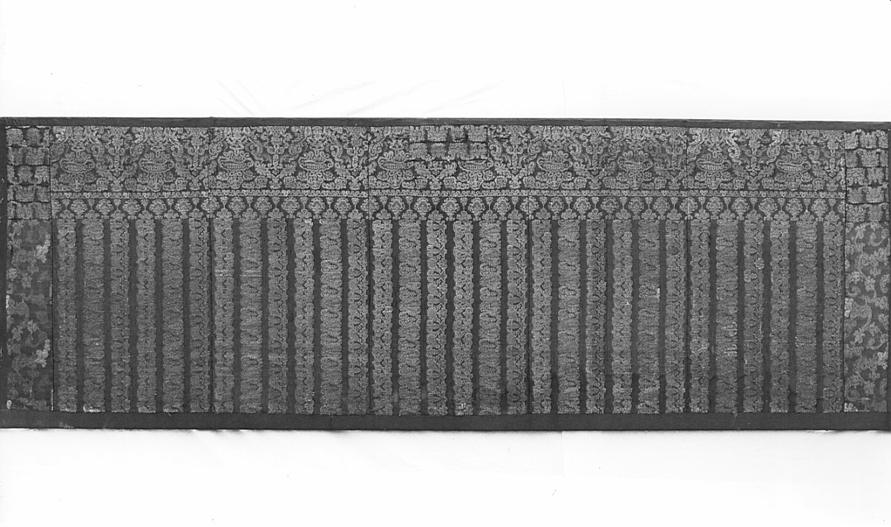 paliotto, opera isolata - manifattura italiana (seconda metà sec. XVIII)