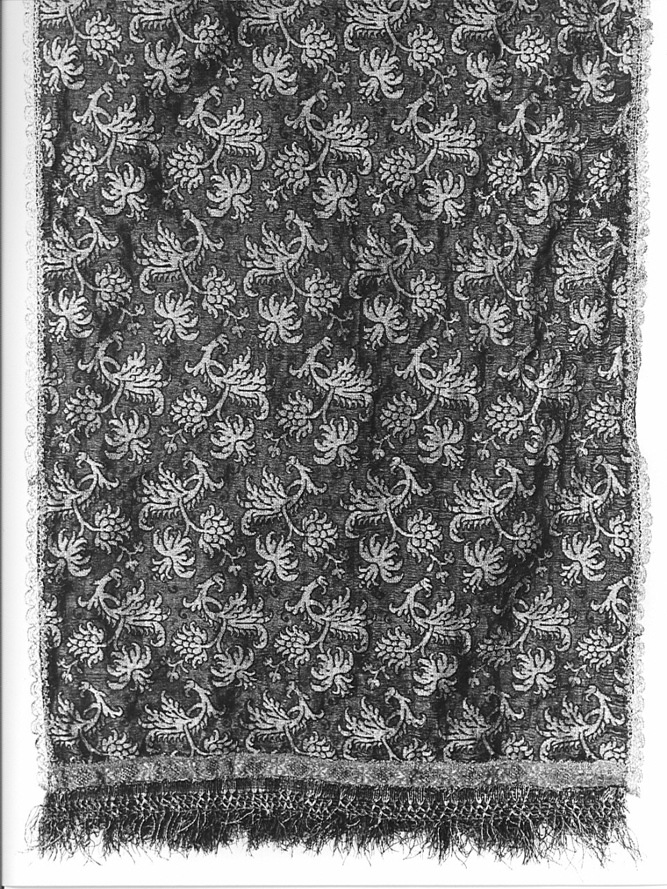 velo omerale, opera isolata - manifattura lombarda (primo quarto sec. XVII)