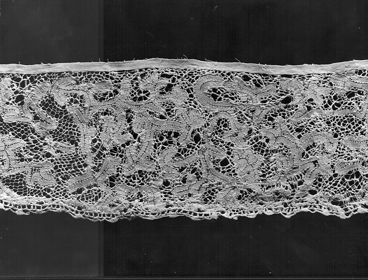 merletto, opera isolata - manifattura milanese (seconda metà sec. XVIII)