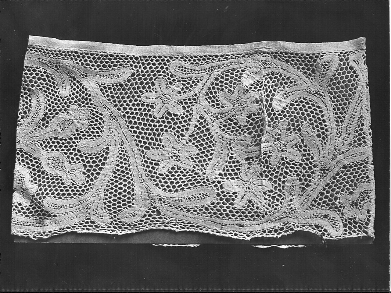merletto, opera isolata - manifattura milanese (metà sec. XVIII)