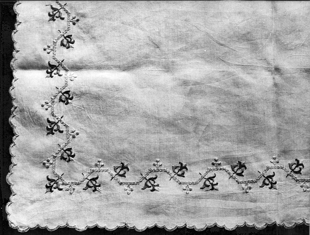 fazzoletto, opera isolata - manifattura italiana (sec. XIX)