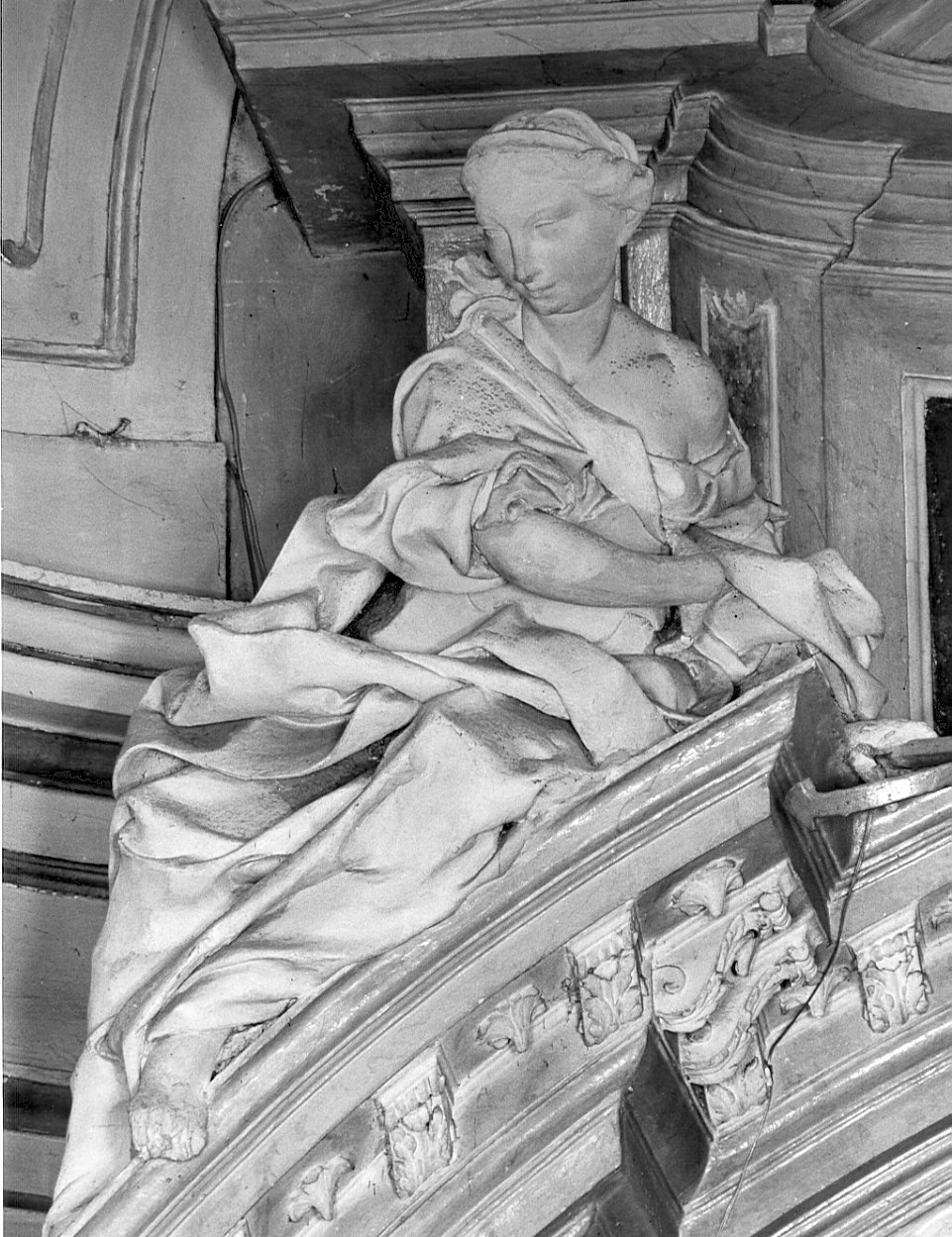 La Salvezza (statua, coppia) - bottega bergamasca (seconda metà sec. XVIII)