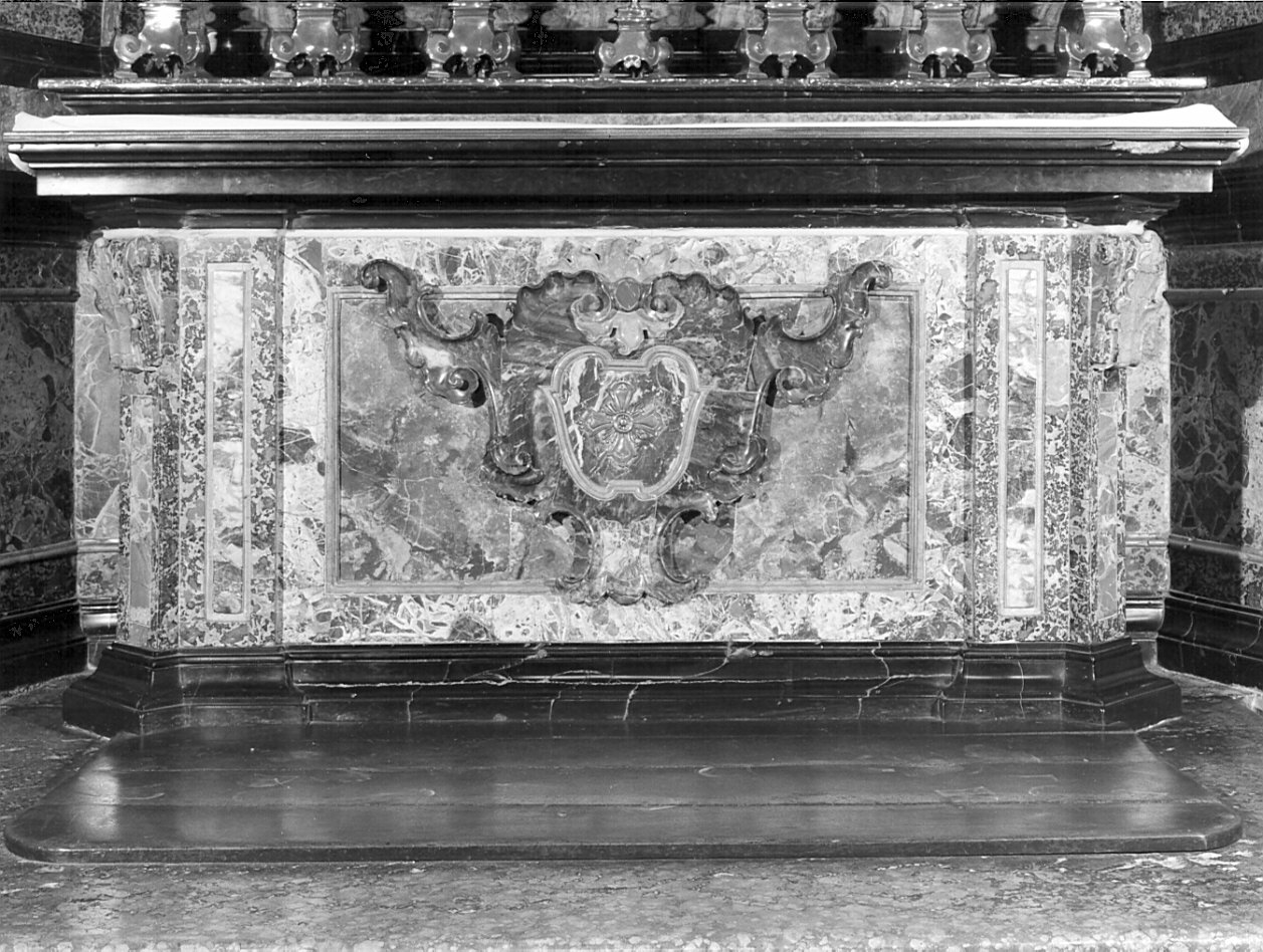 paliotto, elemento d'insieme - bottega lombarda (fine sec. XVIII)