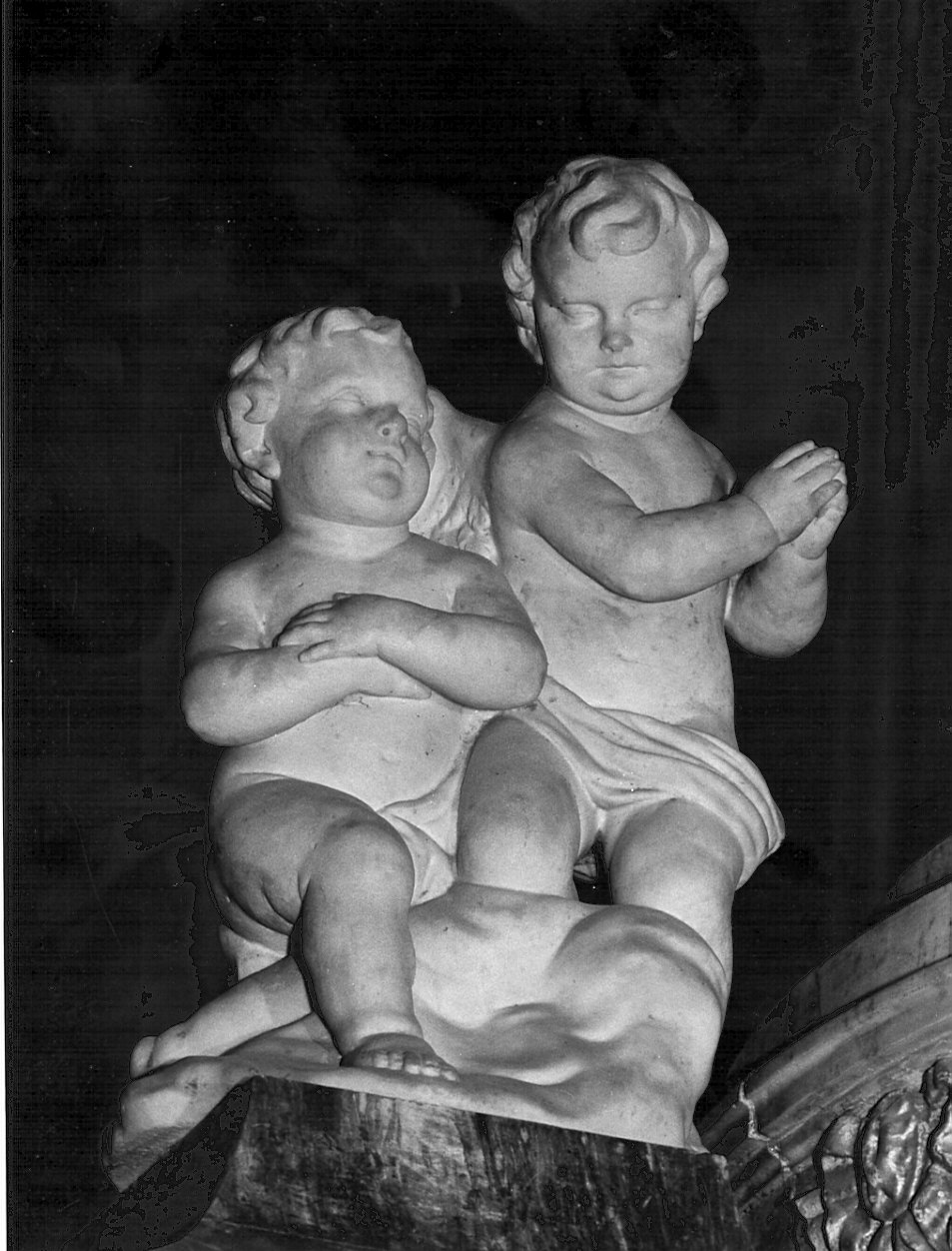 angioletti (statua, elemento d'insieme) di Quarenghi Giacomo, Manni Giacomo (sec. XVIII)