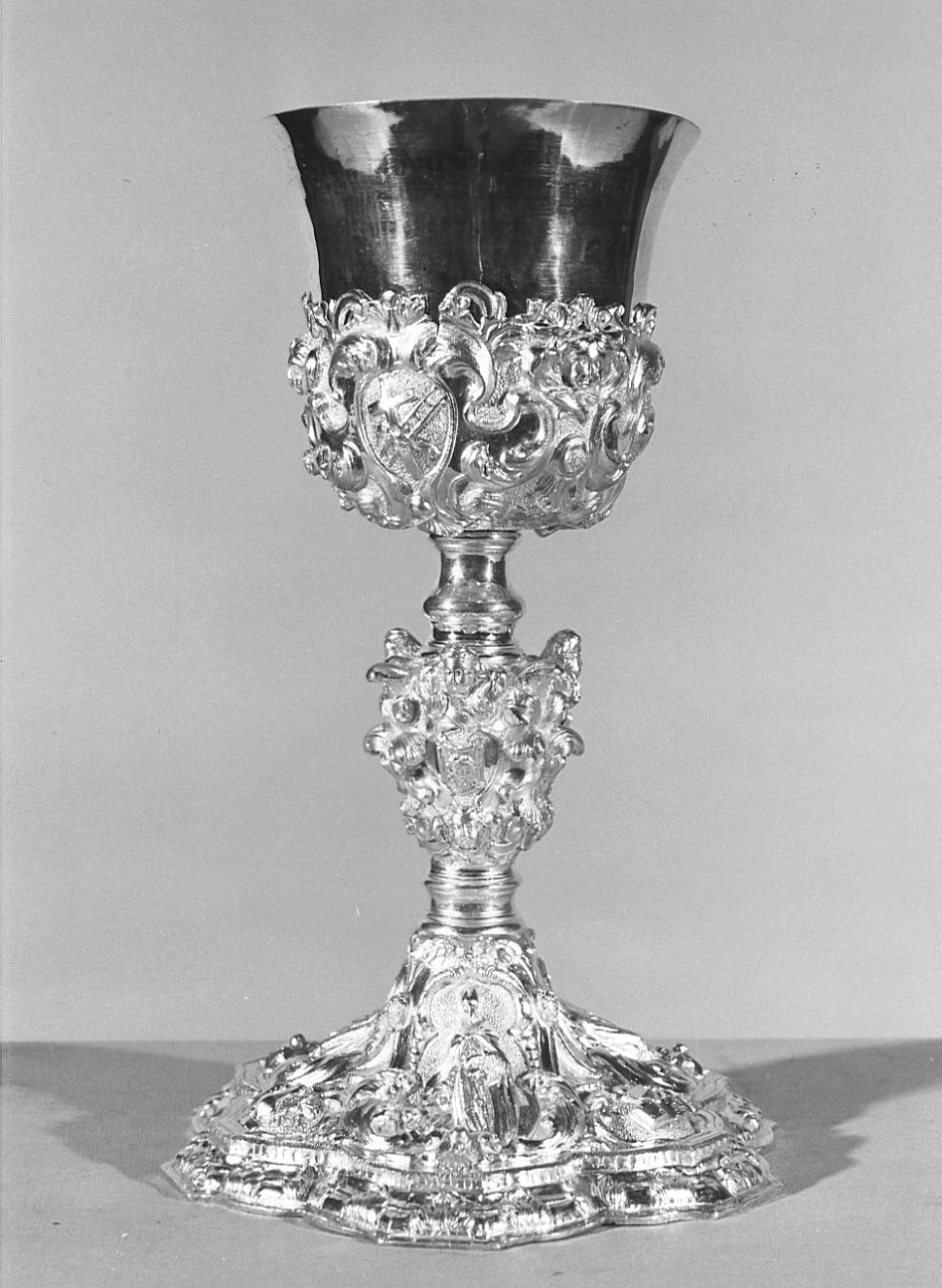 calice, opera isolata - bottega lombarda (secc. XVII/ XVIII)