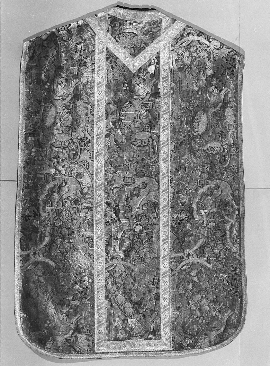 paramento liturgico, insieme - manifattura veneziana (fine/inizio secc. XVII/ XVIII)