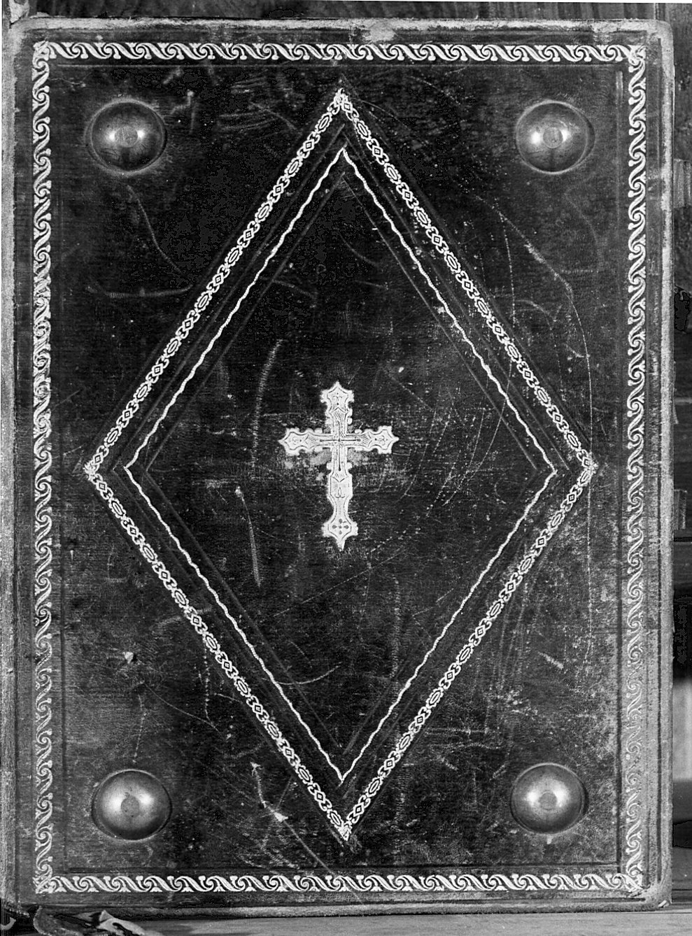 coperta di libro liturgico, opera isolata - bottega veneta (?) (sec. XIX)