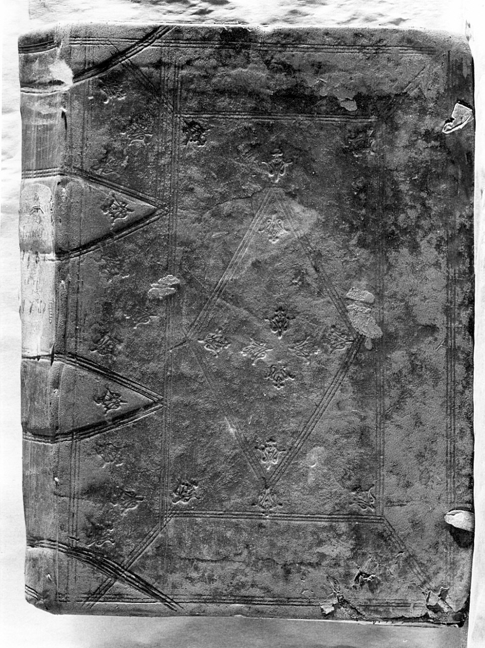 coperta di libro, opera isolata - bottega bergamasca (sec. XVIII)
