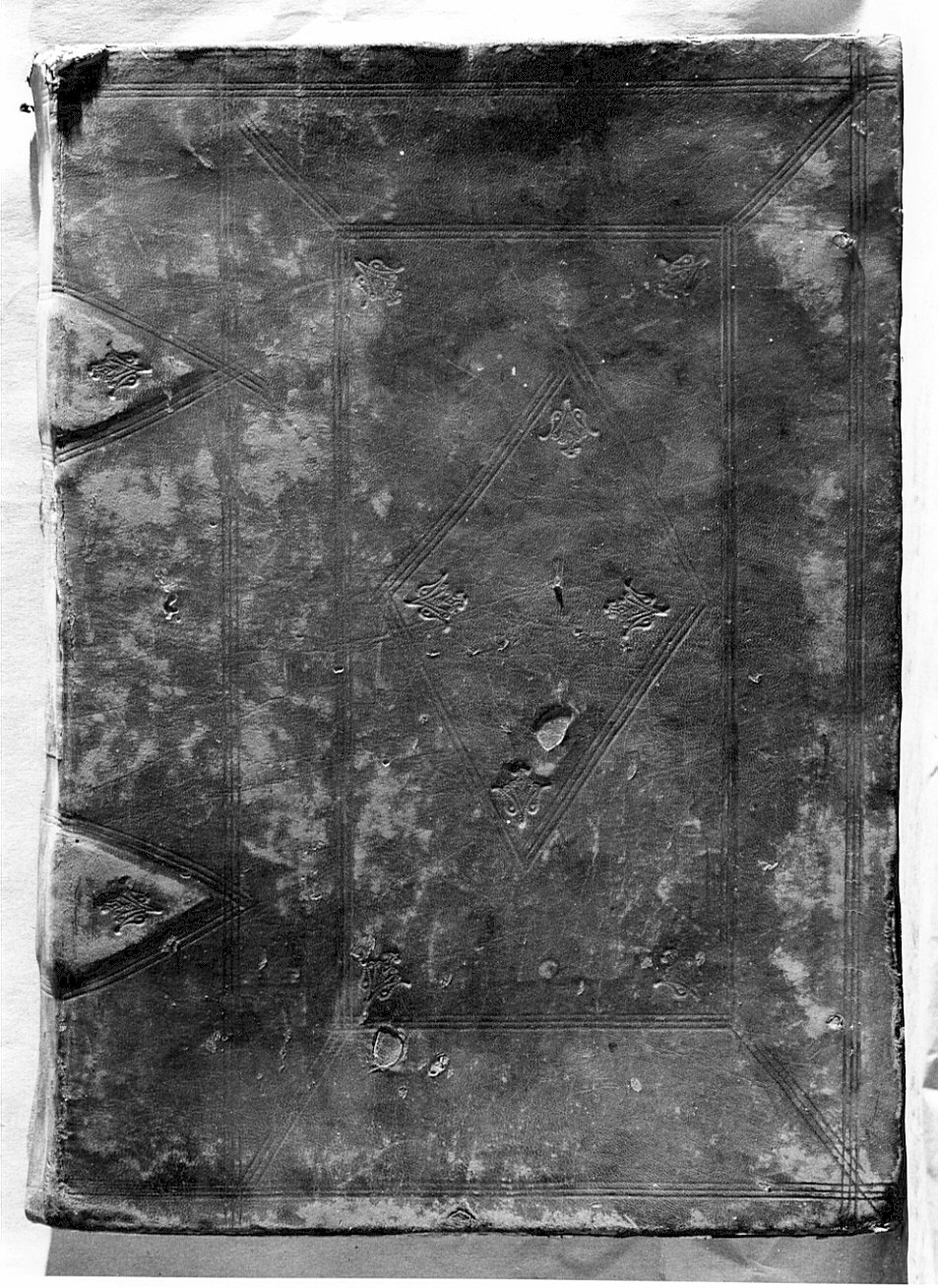 coperta di libro, opera isolata - bottega bergamasca (sec. XVIII)