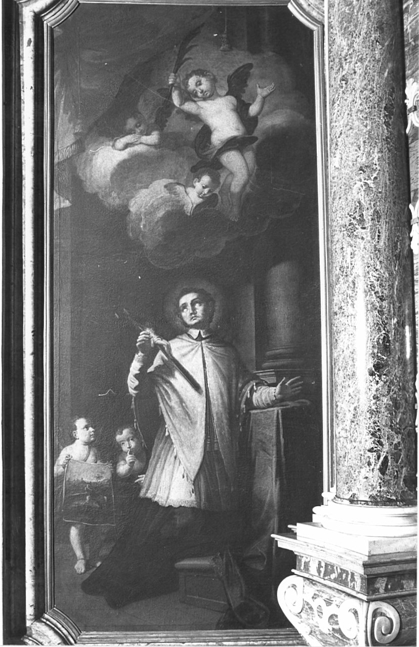San Giovanni Nepomuceno (dipinto, opera isolata) di Carrobio Giovanni (secondo quarto sec. XVIII)